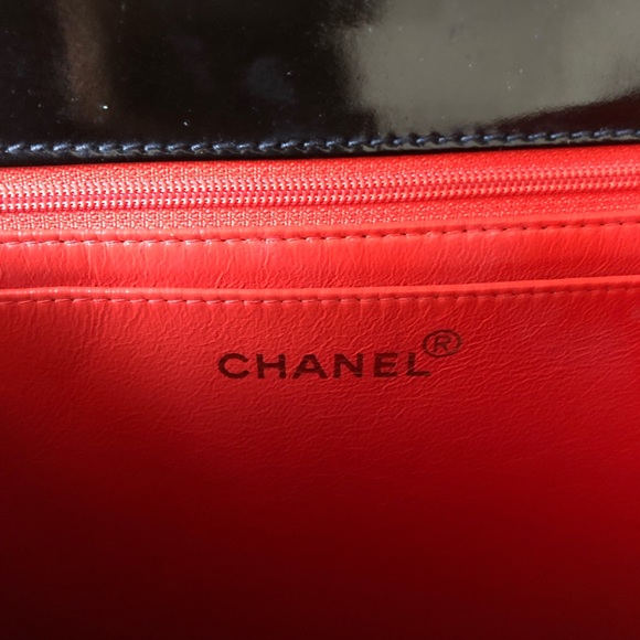 CHANEL Black CC Cotton Shoulder bag - Picture 5 of 12